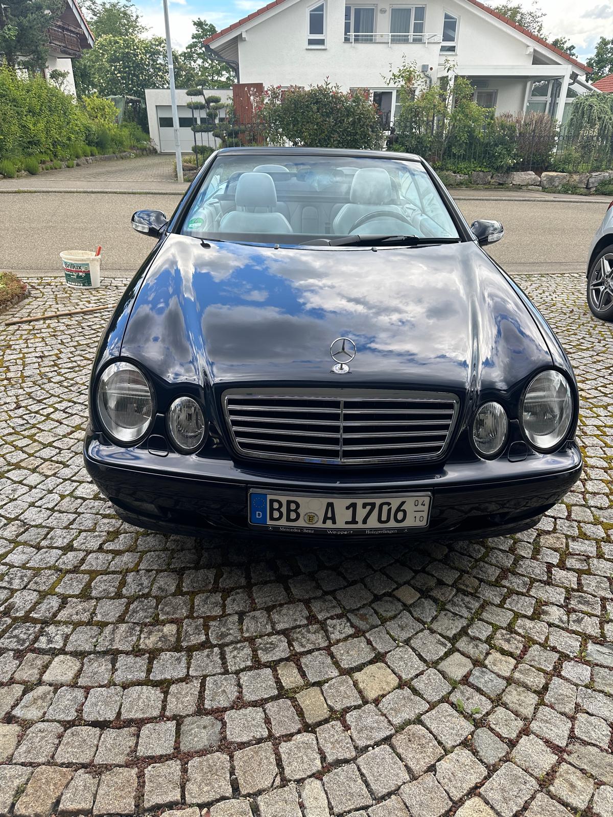 Mercedes CLK 200 Cabrio Frontansicht